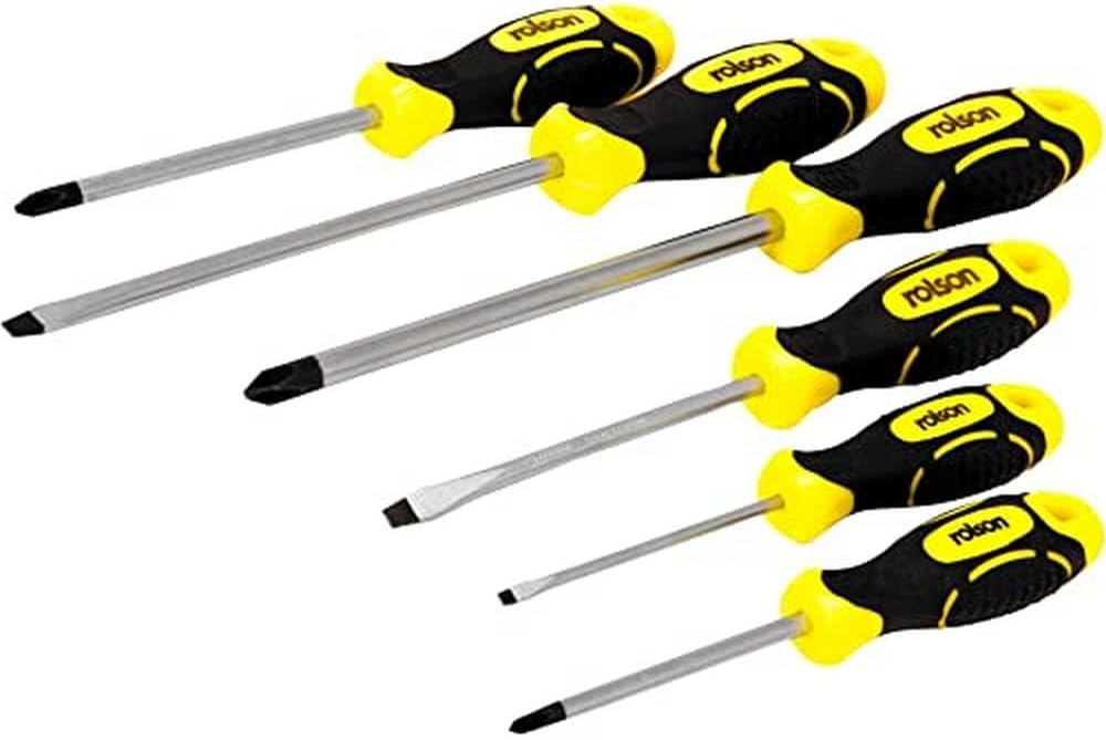 Rolson 28573 6 pc Screwdriver Set Rolson 28573 6 pc Screwdriver Set